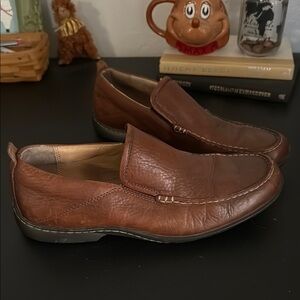 Hush puppies Brown Leather Loafers